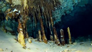 Cave diving Mexico