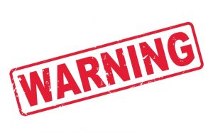 warning