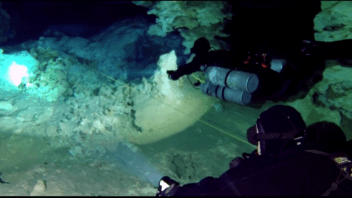 TDI Stage Cave Diver