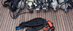 scuba gear covid