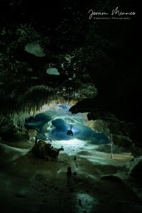 Cave diving in mexico